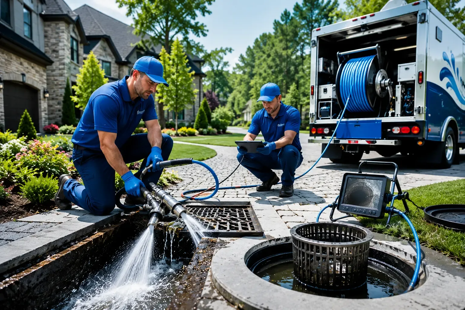 Local outdoor drain cleaning professionals in North Sandwich, NH